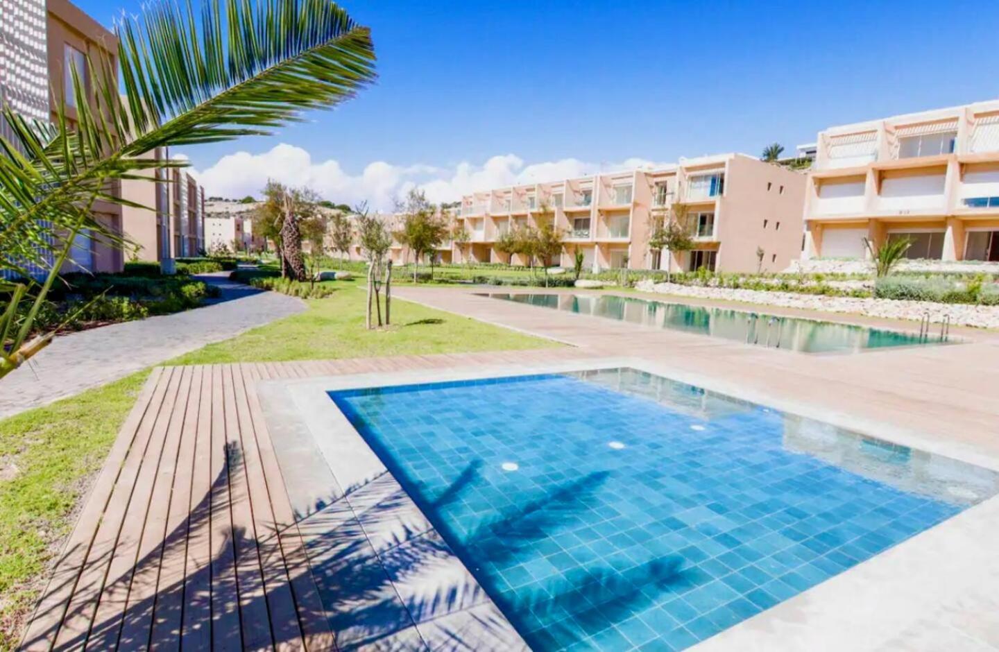 Cosy, Bright Apartment, Residence Pool And Garden Apartment Taghazout