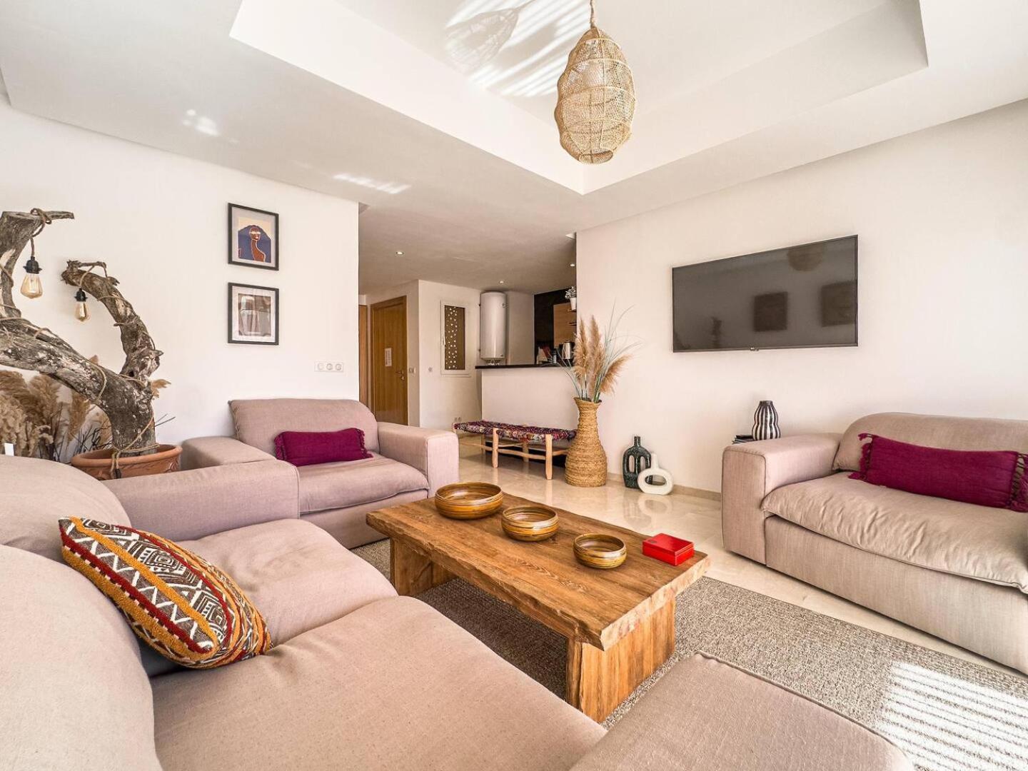Apartment Cosy, Bright Apartment, Residence Pool And Garden Taghazout