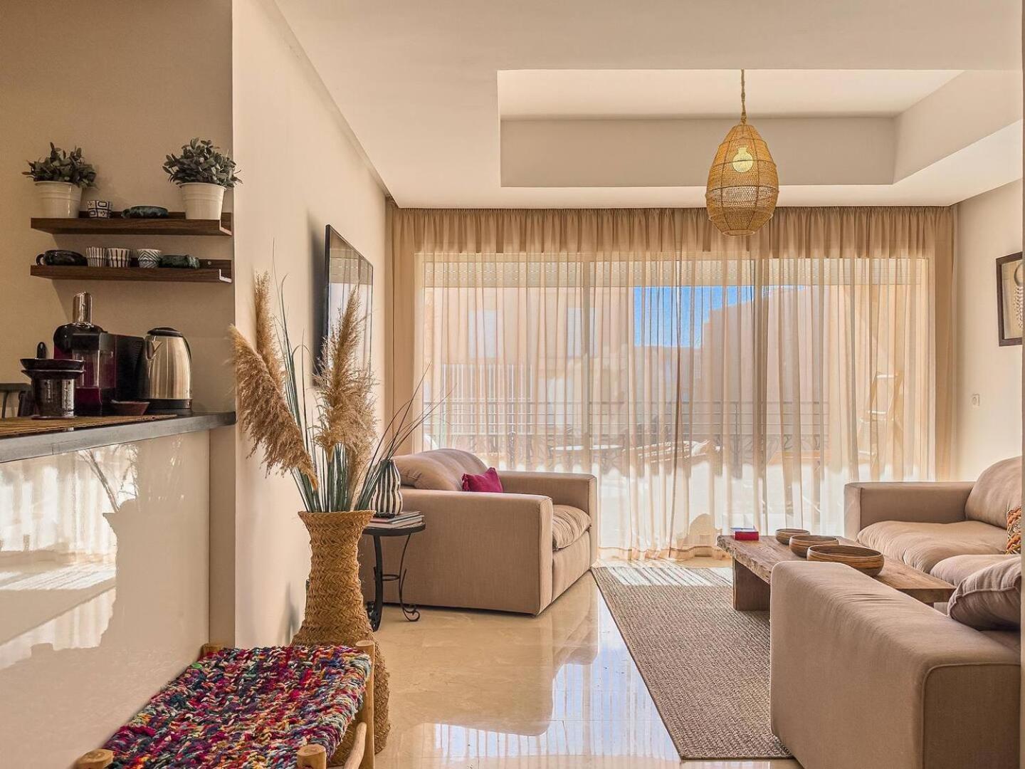 Cosy, Bright Apartment, Residence Pool And Garden Taghazout